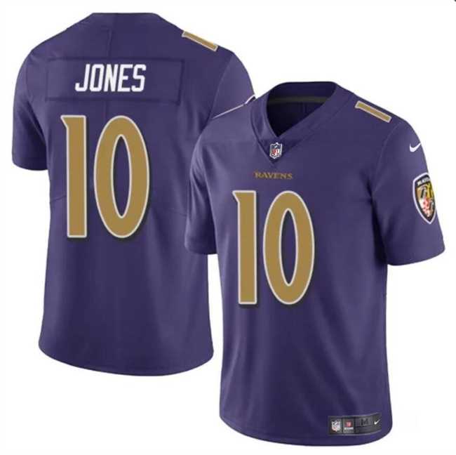 Men & Women & Youth Baltimore Ravens #10 Emory Jones Purple Vapor Limited Jersey,We sell and wholesale Men & Women & Youth Baltimore Ravens #10 Emory Jones Purple Vapor Limited Jersey on line form chian!